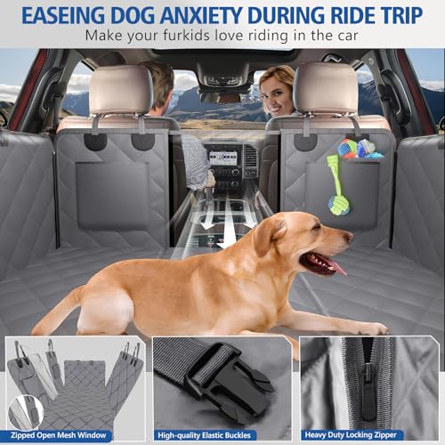 XL Hard Bottom Dog Seat Cover for Dogs for Full