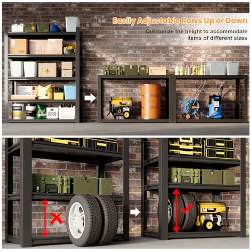 Garage Shelf Heavy Duty Storage Rack Load 3000lb