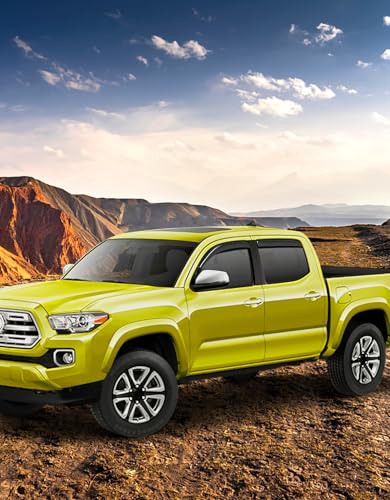 in Channel Window Visors Rain Guards for Toyota Tacoma 2016