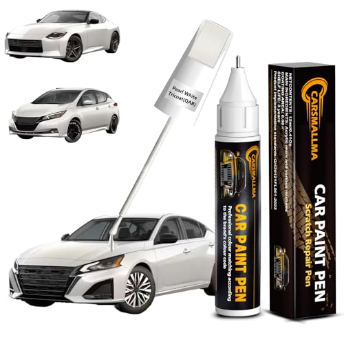QAB Pearl White Tricoat Car Touch Up Paint for Nissan
