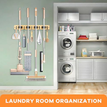 Broom Holder Wall Mount