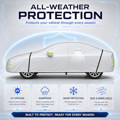 Car Cover Waterproof All Weather Custom Fit for Mustang 2005