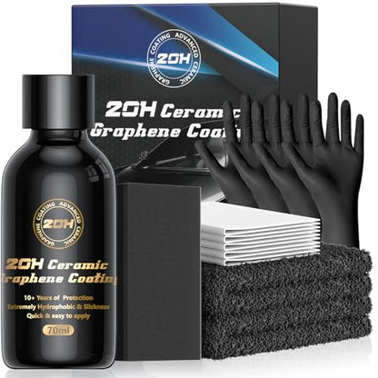 20H Professional Graphene Ceramic Coating for Cars (3.7 Fl Oz)