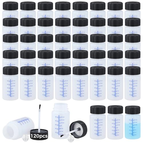 120 Pcs 2 Oz Touch Up Paint Container (120 Count)