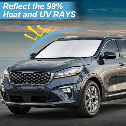 Custom Fit Sorento Windshield Sunshade for 2016