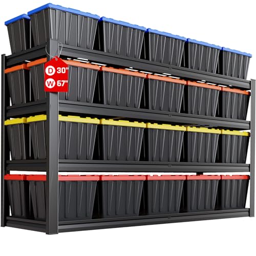 67" Wide Garage Shelving Unit (4 Count)