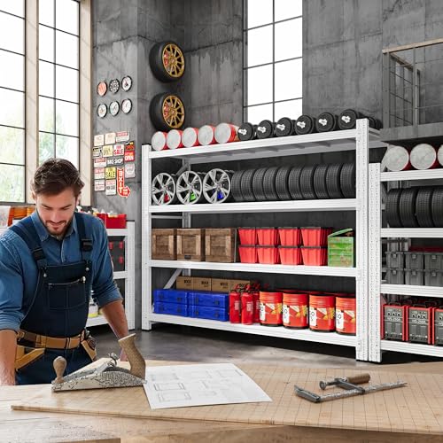 60" W Metal Shelving Heavy Duty