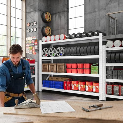 60" W Metal Shelving Heavy Duty