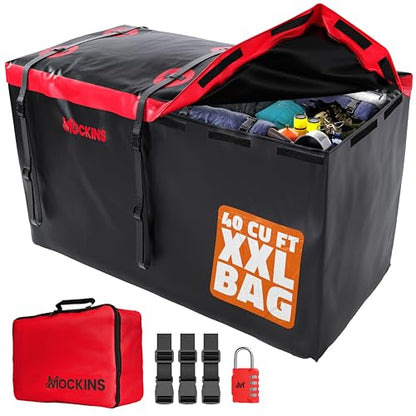40 CuFt Heavy Duty XXL Trailer Hitch Cargo Carrier Bag