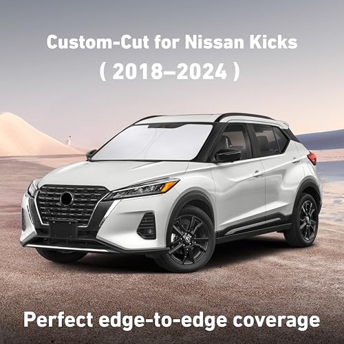 Windshield Sunshade Compatible for Nissan Kicks 2018