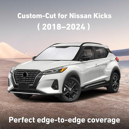Windshield Sunshade Compatible for Nissan Kicks 2018