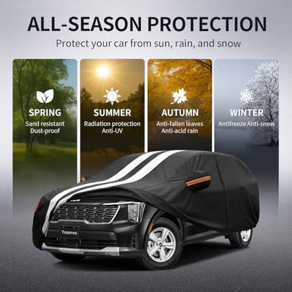 Multi Layer Car Cover Custom Fit for Kia Sorento