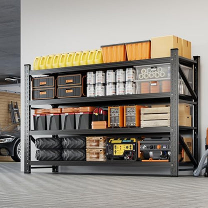 60" W Metal Garage Storage Shelves