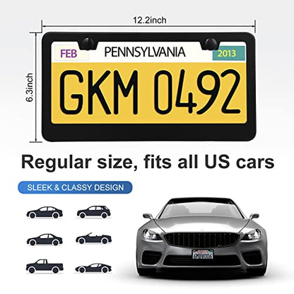 2 Pack License Plate Frames (2 Count)