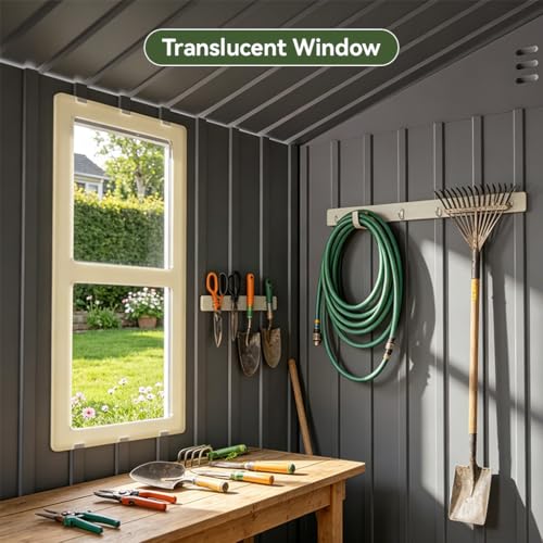 Outdoor Storage Shed with Window