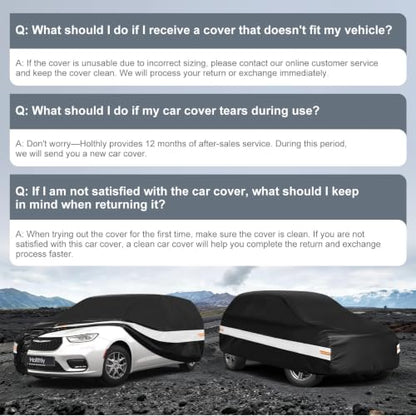 10 Layers Mini Van Car Cover Custom Fit for Chrysler Pacifica Minivan