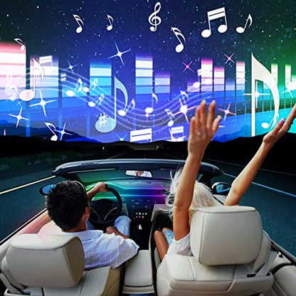 Dreamcolor Acrylic Interior Car LED Strip Light 43