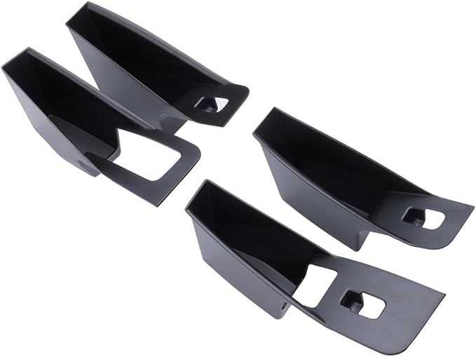 Suitable for Tesla Model Y (Juniper) 2025 / Model 3 (Highland) Door Handle Storage Box Organizer Tray (4-Piece Set Model 3 Highland)