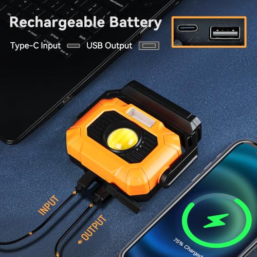 2 Pack Magnetic Work Lights (2 Count)