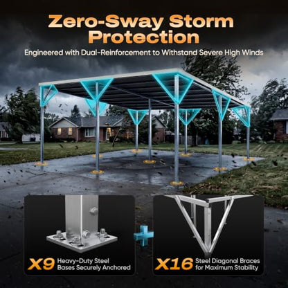 20x20 FT Heavy Duty Lean