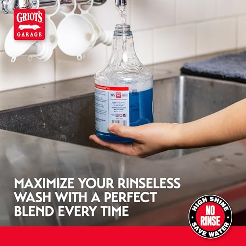Rinseless Wash Secondary Bottle with Sprayer (35 Fl Oz)