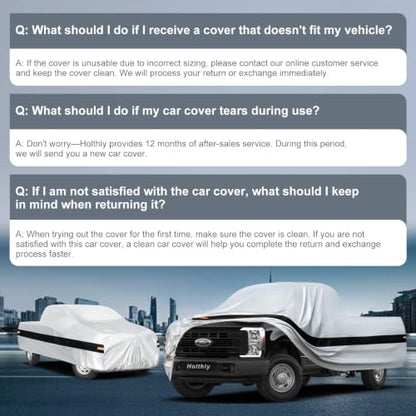 10 Layers Truck Cover Waterproof All Weather Custom Fit Ford F