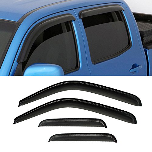 Rain Guards for Silverado Sierra Crew Cab Suburban Avalanche 07