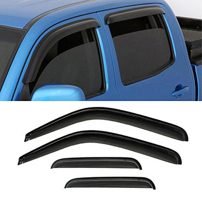 Rain Guards for Silverado Sierra Crew Cab Suburban Avalanche 07
