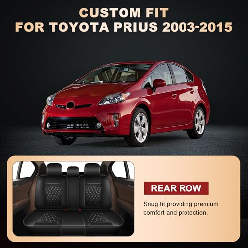 2 Front Car Seat Covers for Toyota Prius 2003