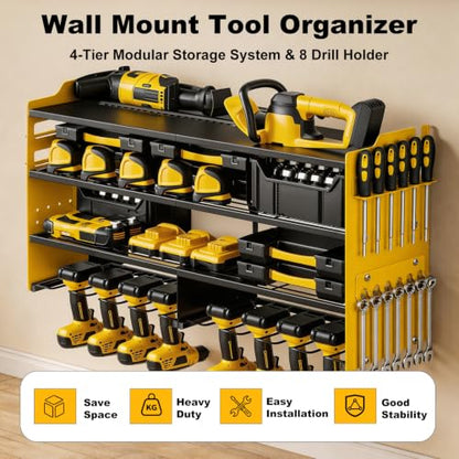 Power Tool Organizer Wall Mount