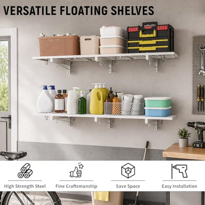 2 Pack Garage Wall Shelving (2 Count)