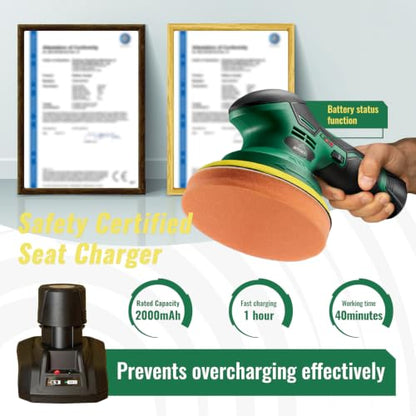 S3 Cordless Car Buffer Polisher