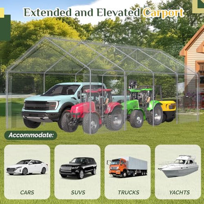 12' x 24' Heavy Duty Carport