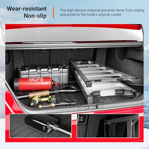 Cargo Mat & Backrest Mats Compatible with 2025 2026 Toyota Camry