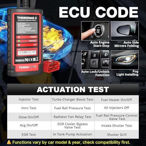 Thinkdiag2 All System Bidirectional OBD2 Diagnostic Scanner for iOS & Android