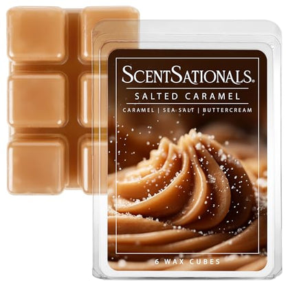 Salted Caramel Buttercream Scented Fall Wax Melts 10oz (10 Ounce)