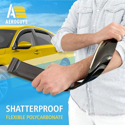 Extra Durable Window Deflectors in (4 Count)