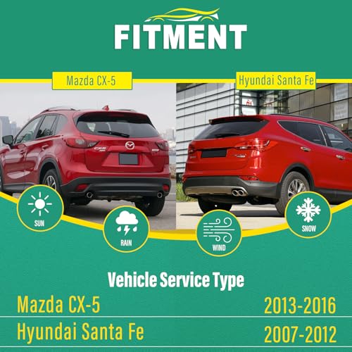 Windshield Wiper Blade Replacement for Mazda CX5 Hyundai Santa Fe