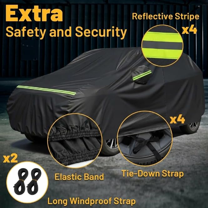 Car Cover Waterproof All Weather Windproof for SUV 188