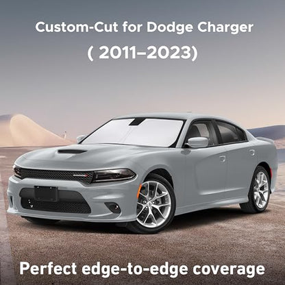 Windshield Sunshade Compatible for Dodge Charger 2011