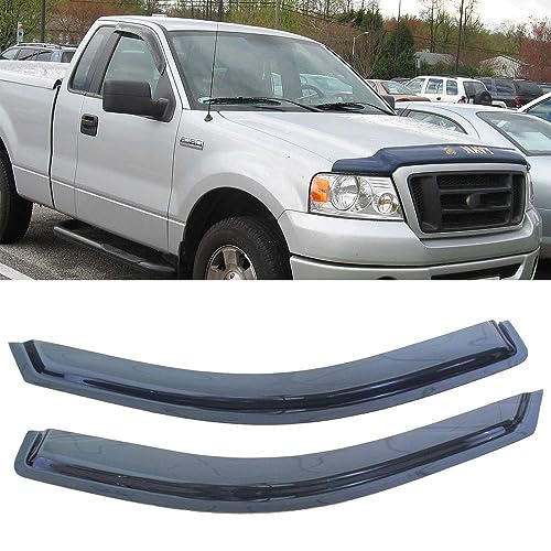 2pcs Original Window Visors for F (2 Count)