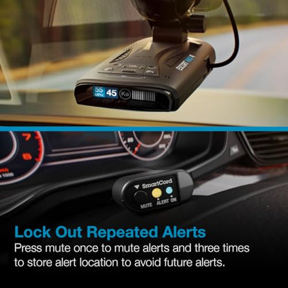 Cobra Official Radar Detector SmartCord Directwire with Blue Light