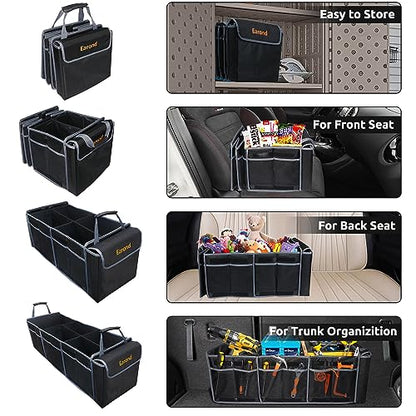 Car Trunk Organizer with Lid