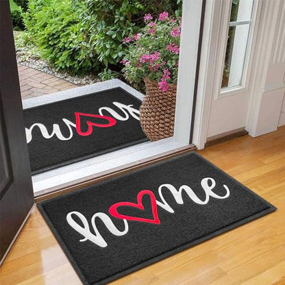 Door Mat 2 Pack Outside Inside Home Doormat 30"x17.5" Durable Floor Mat Non Slip Rug Ultra Absorb Mud Easy Clean Front Doormat for Garage (7.3 Sq Ft)