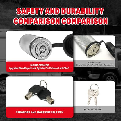 Trailer Hitch Lock for 2" Receiver