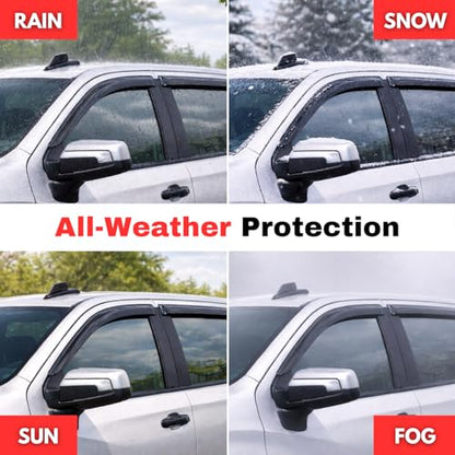 Rain Guards Fit for 2008 (4 Count)