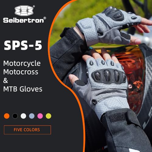 SPS 5 Unisex Touchscreen Road Racing Motorcycle MTB Sports Gloves Also fit BMX MX ATV Mountain Bike Bicycle Cycling Off
