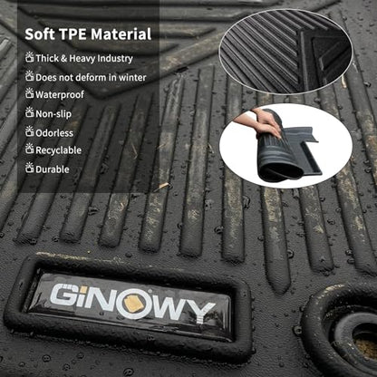 Floor Mats & Cargo Liner Full Set for Kia Forte 2019