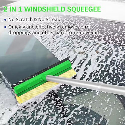 Car Wash Kit 62'' Car Wash Brush with Long Handle