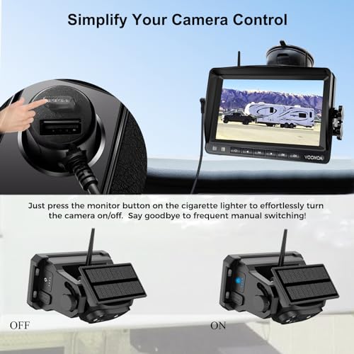 Wireless Magnetic Backup Camera